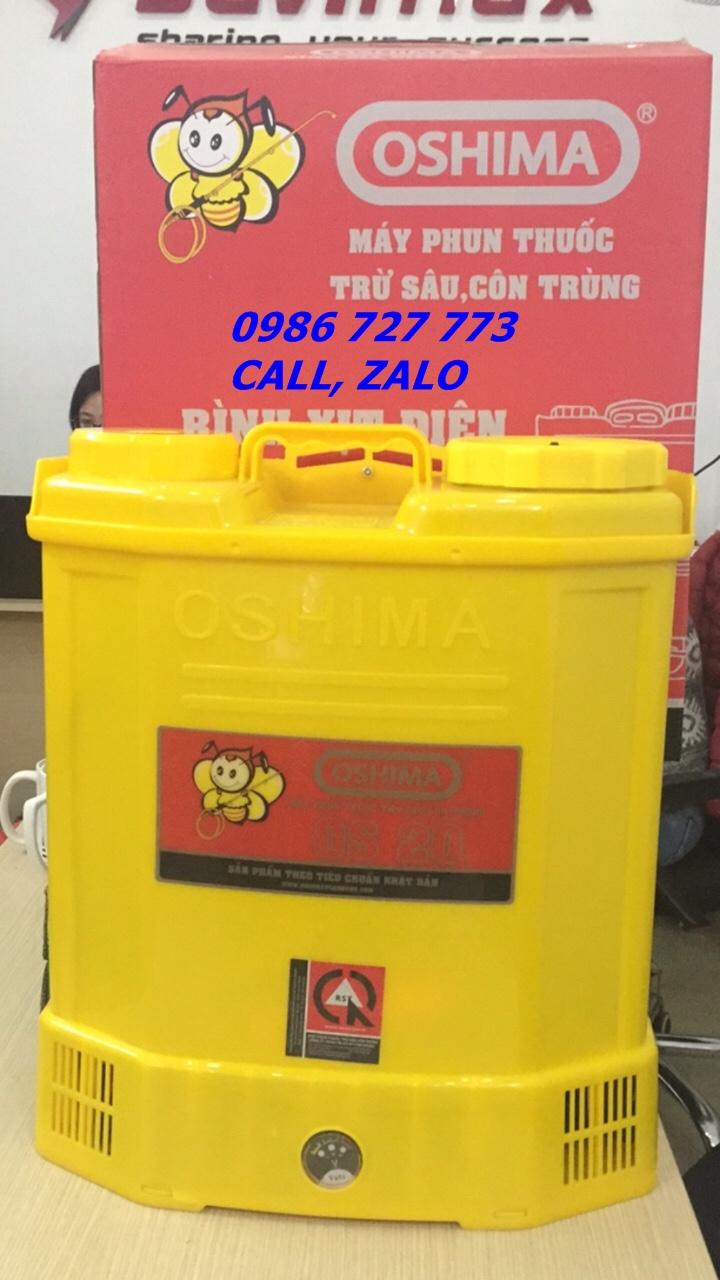 Bình xịt điện oshima OS20- Máy phun xịt côn trùng oshima 20L