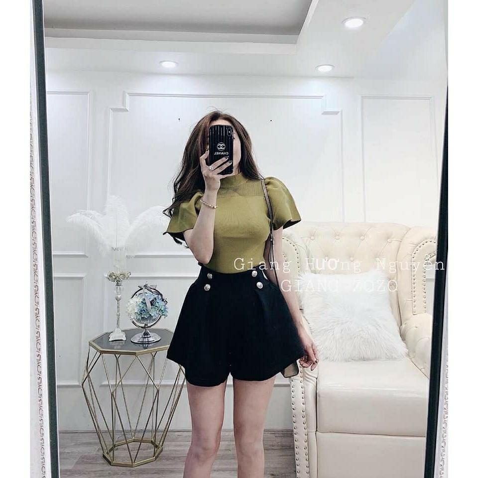 ÁO  len tay phồng  xinh