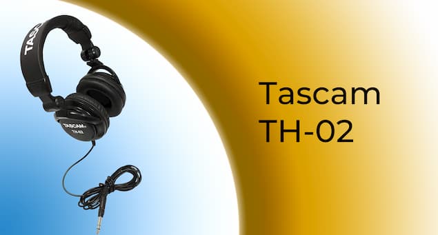 (Chính hãng Tascam) Tai nghe kiểm âm Stereo TASCAM TH-02