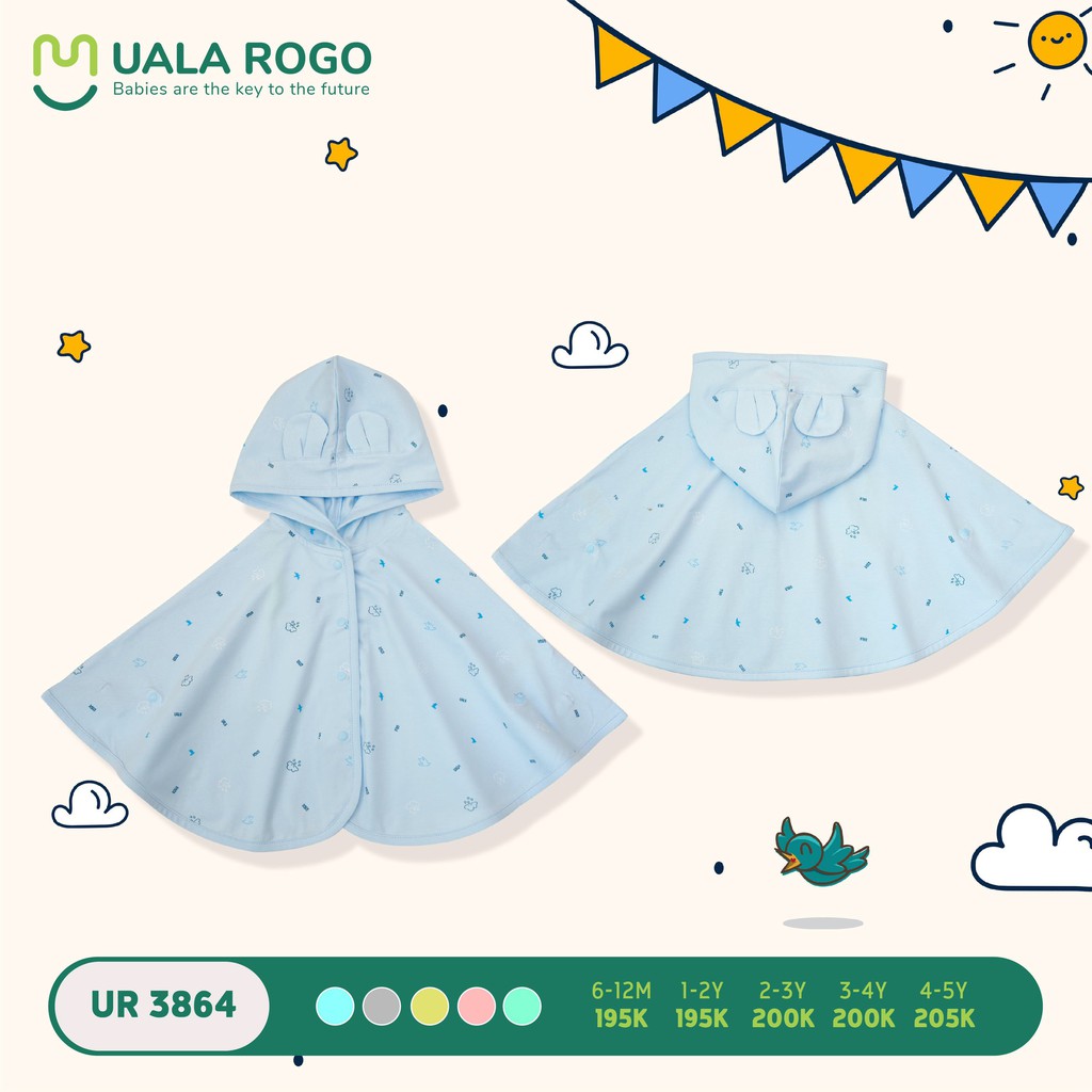 Áo choàng Uala rogo che nắng, mưa