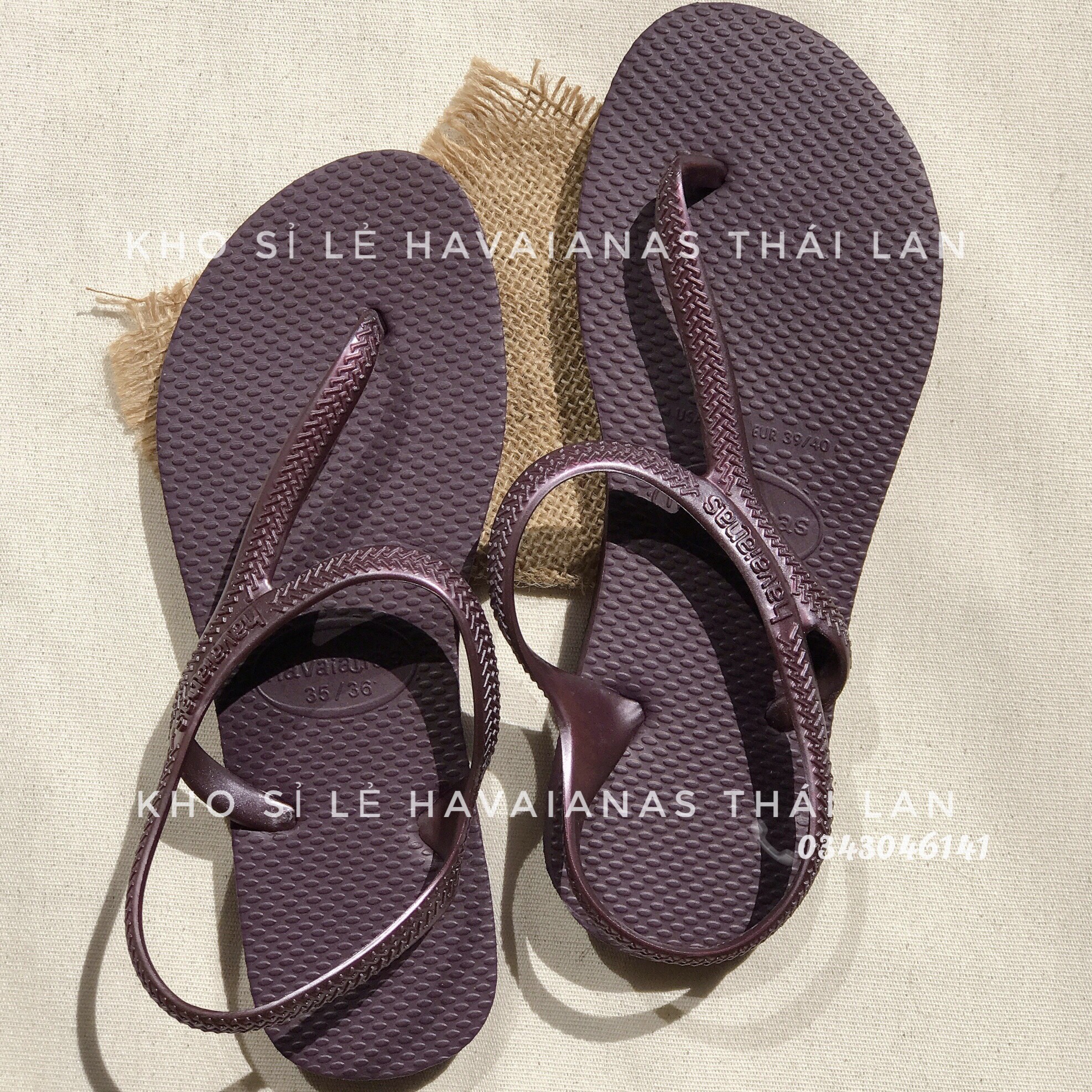 Giày Havaianas Nữ Thái Lan