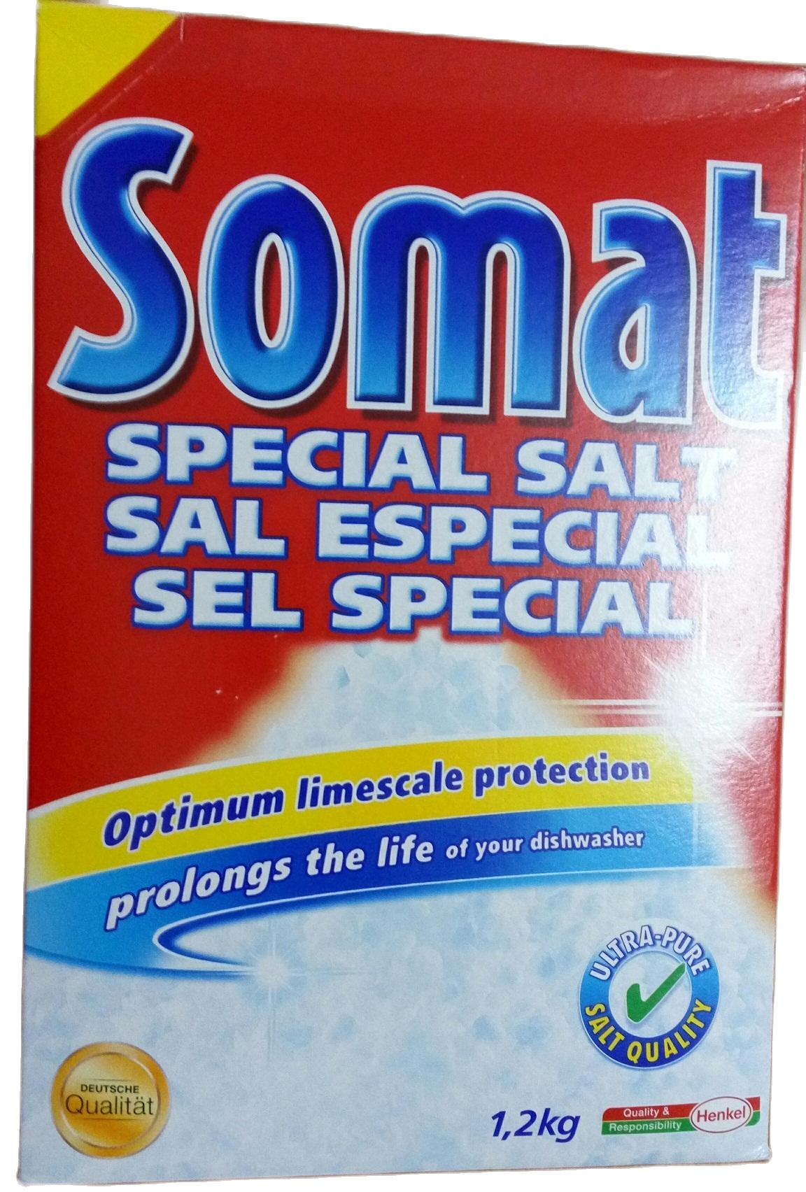 muối rửa chén bát Somat  hộp 1,2 kg