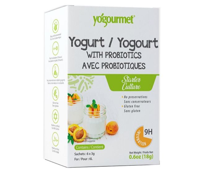Kefir - Vegan - Probiotic yogurt powder (Yógourmet)