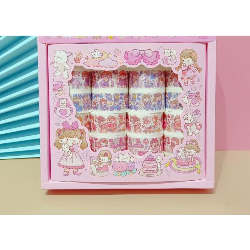 Cuộn washitape (sticker cuộn) size 2.5cm mã S/Z53