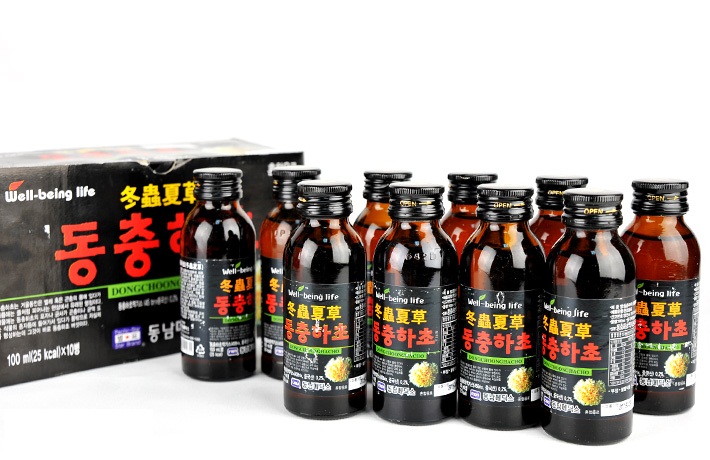 Nước hồng sâm/ Đông trùng chai hàn quốc 100 chai