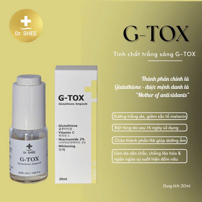 Tinh chất trắng da GLUTATHIONE DR.SHEE