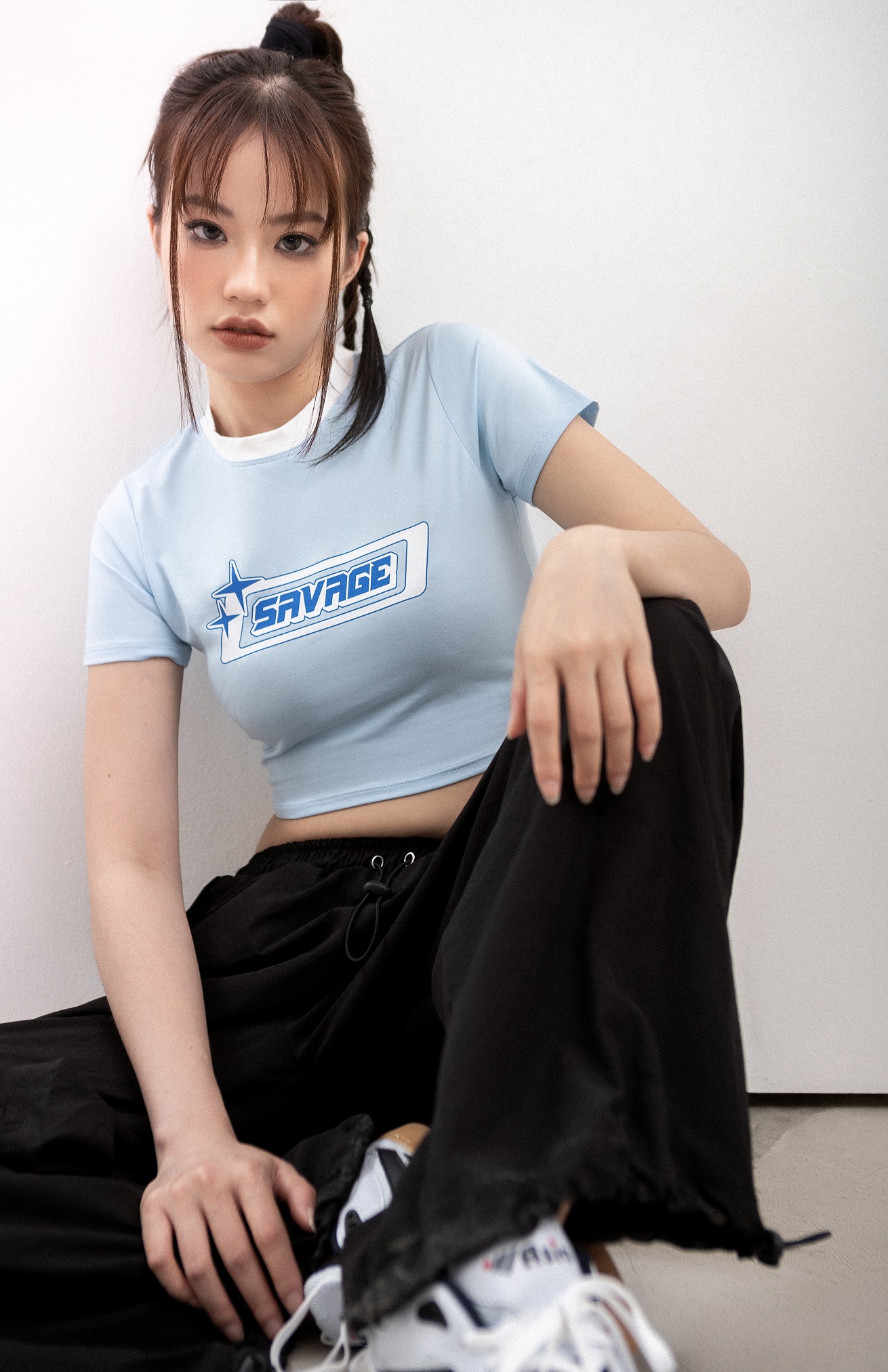 Áo croptop thun ôm CLÉLIE | SAVAGE CROPTOP