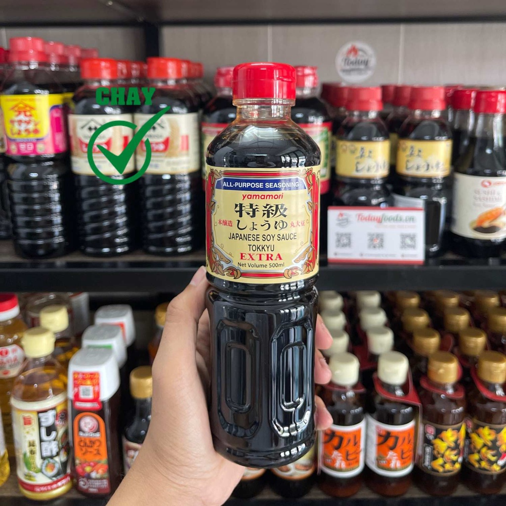 Nước tương Nhật Bản Soy Sauce Extra (Yamamori) 500ml