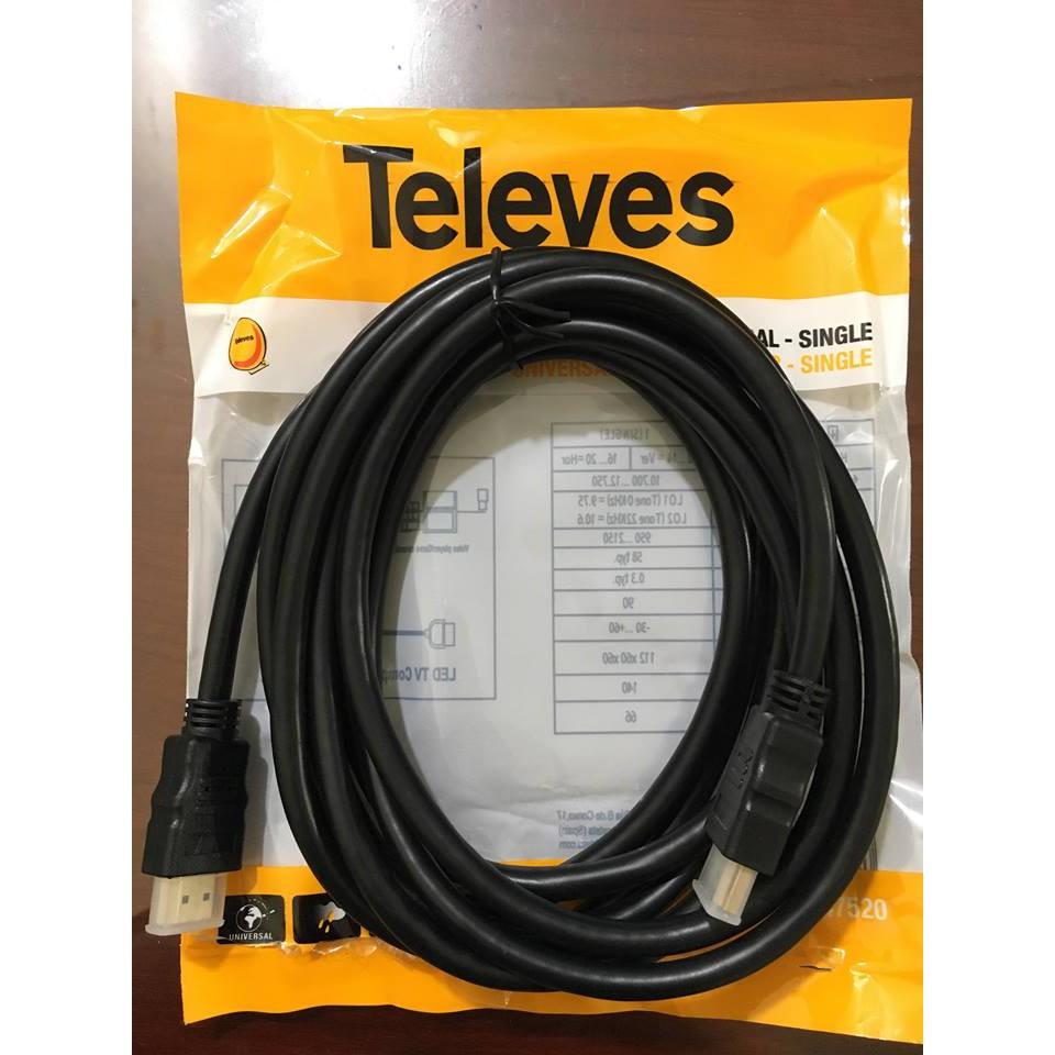 Dây cáp HDMI Televes 1.5M 3M 5M 10M