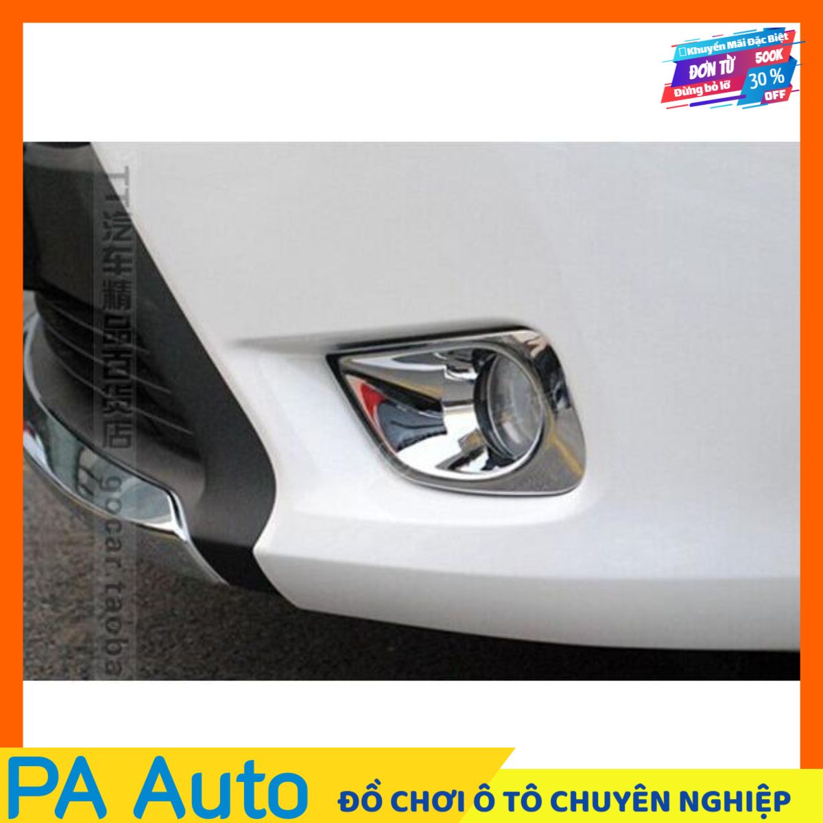 BỘ 2 VIỀN ĐÈN GẦM TRƯỚC VIOS 2014-2017