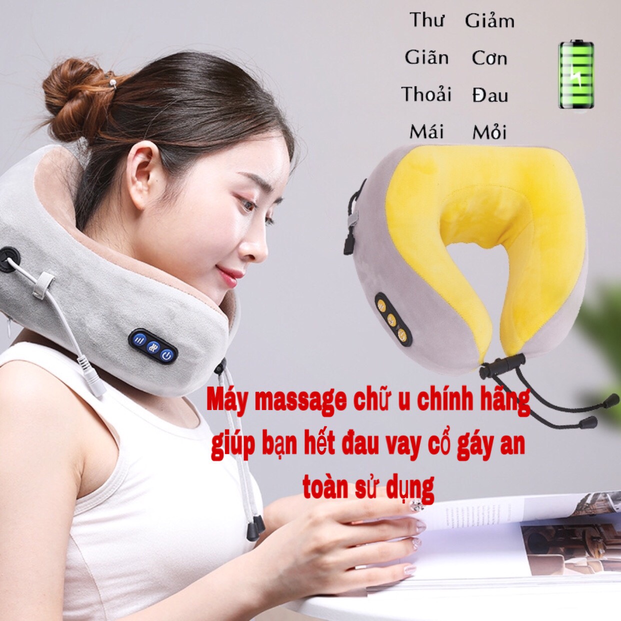 Gối massage cổ Xiaomi Máy massage U