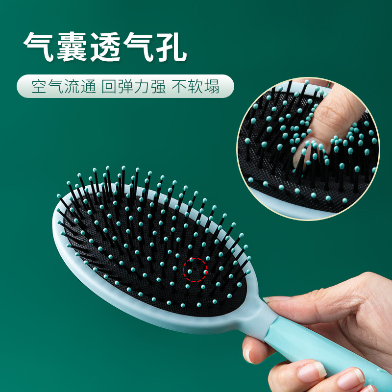 Lược Chải Tóc Gai Hình Oval Gỡ Rối, Massage Chân Thú