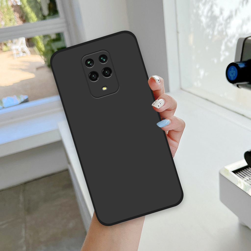 Ốp lưng Xiaomi Redmi Note 9 / Redmi Note 9s / Redmi Note 9 Pro viền vuông, cạnh vuông bảo vệ camera, ốp nhám trơn chống bám vân tay