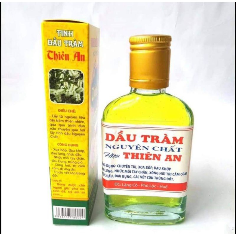 Combo 5 chai Dầu tràm Thiên An Huế 100ml
