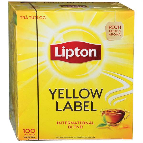 Lipton nhãn vàng 100 gói