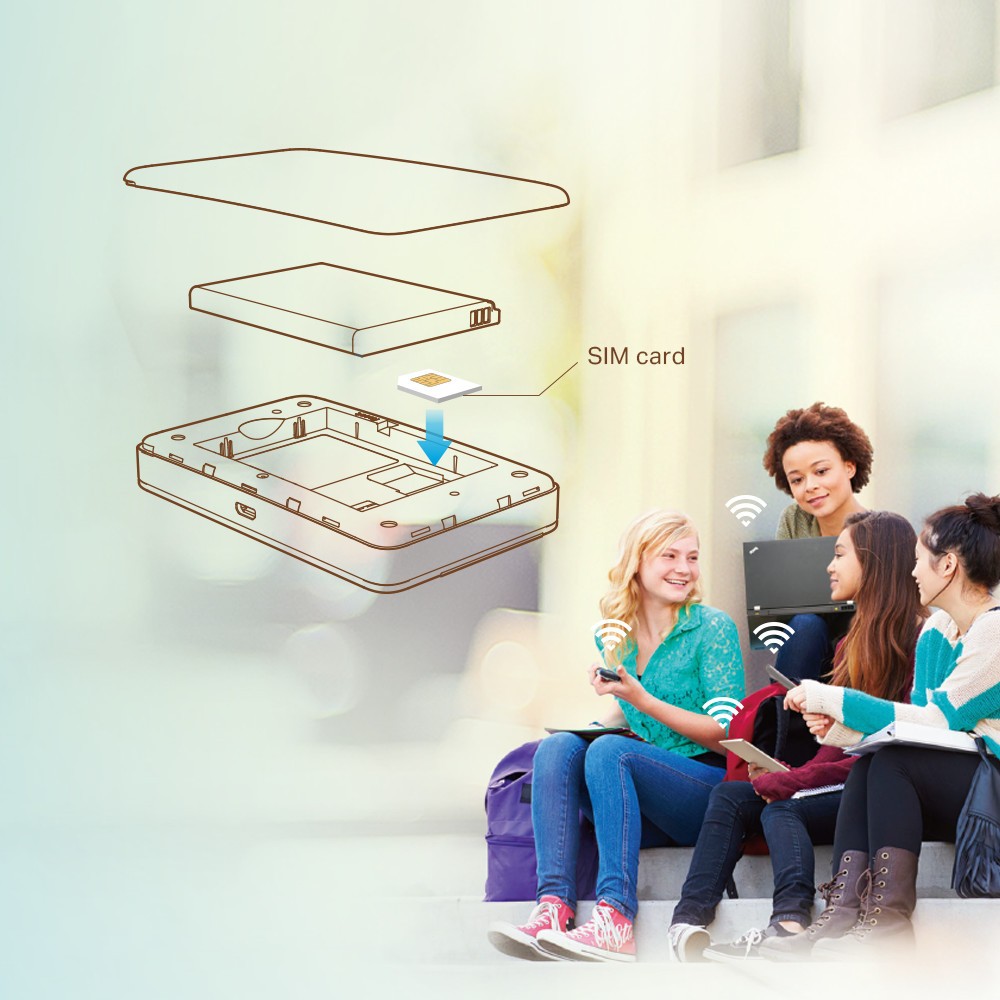 Bộ phát wifi 4G TP-Link M7350 LTE (Chính Hãng TP-Link Việt Nam)