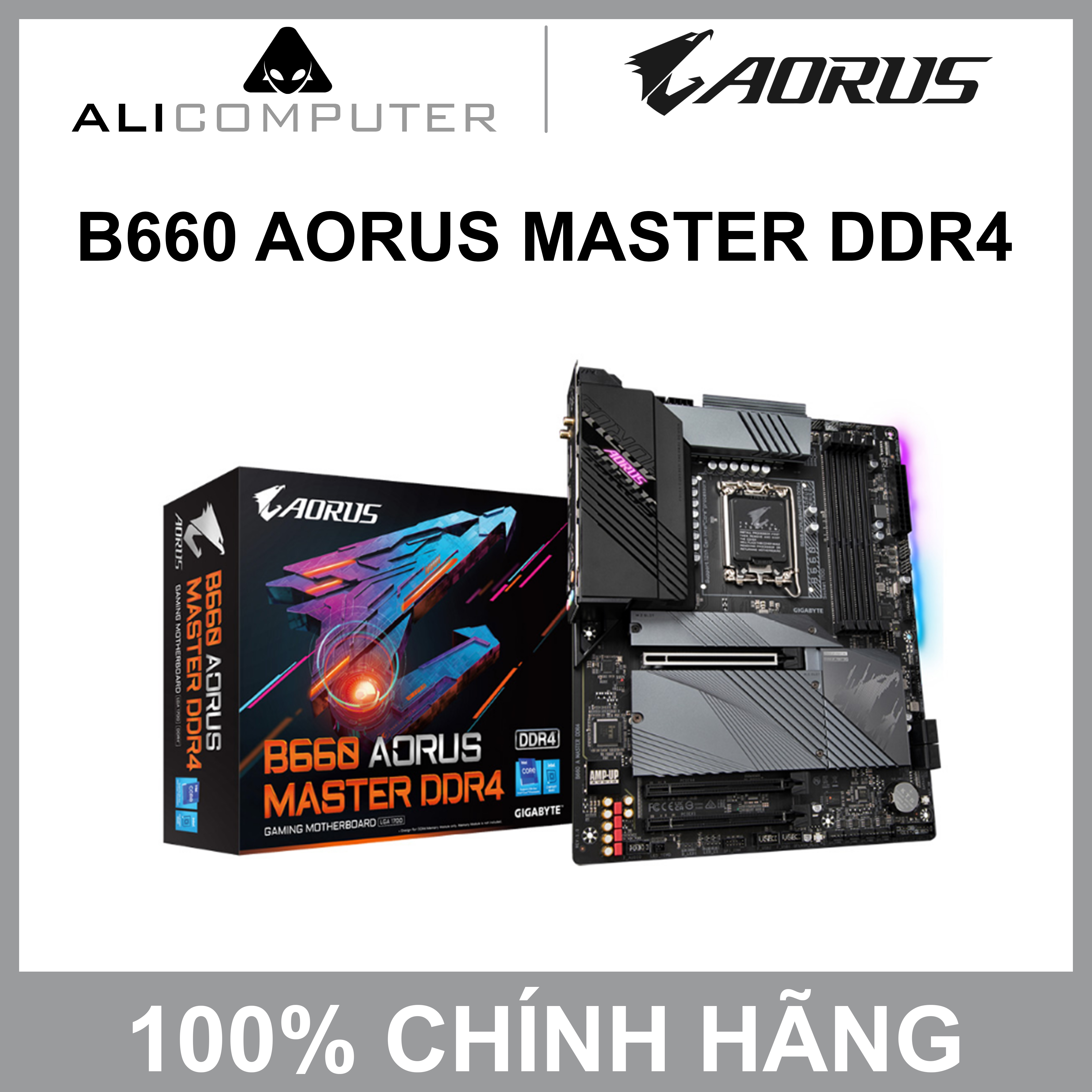 Mainboard AORUS B660 AORUS MASTER DDR4_ALI Computer Store