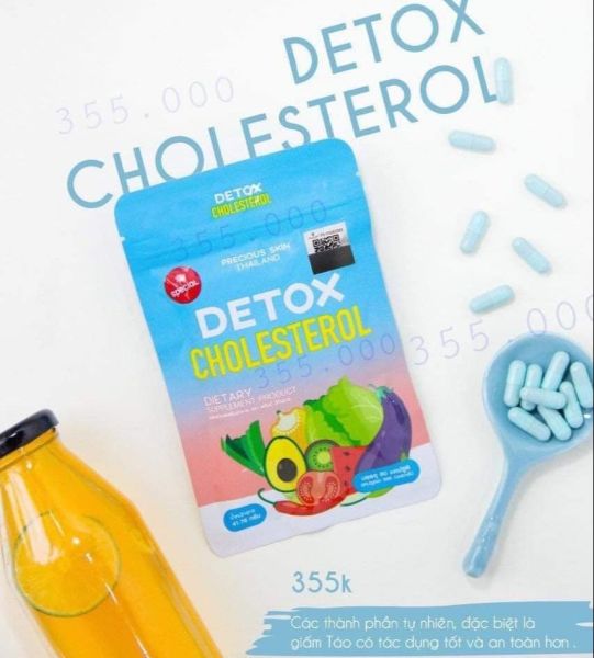 Detox cholesterol giấm táo- giảm cân Thái Lan [giành cho cơ địa khó giảm] giảm cân nhanh an toàn, cam kết chinh hãng nhập khẩu