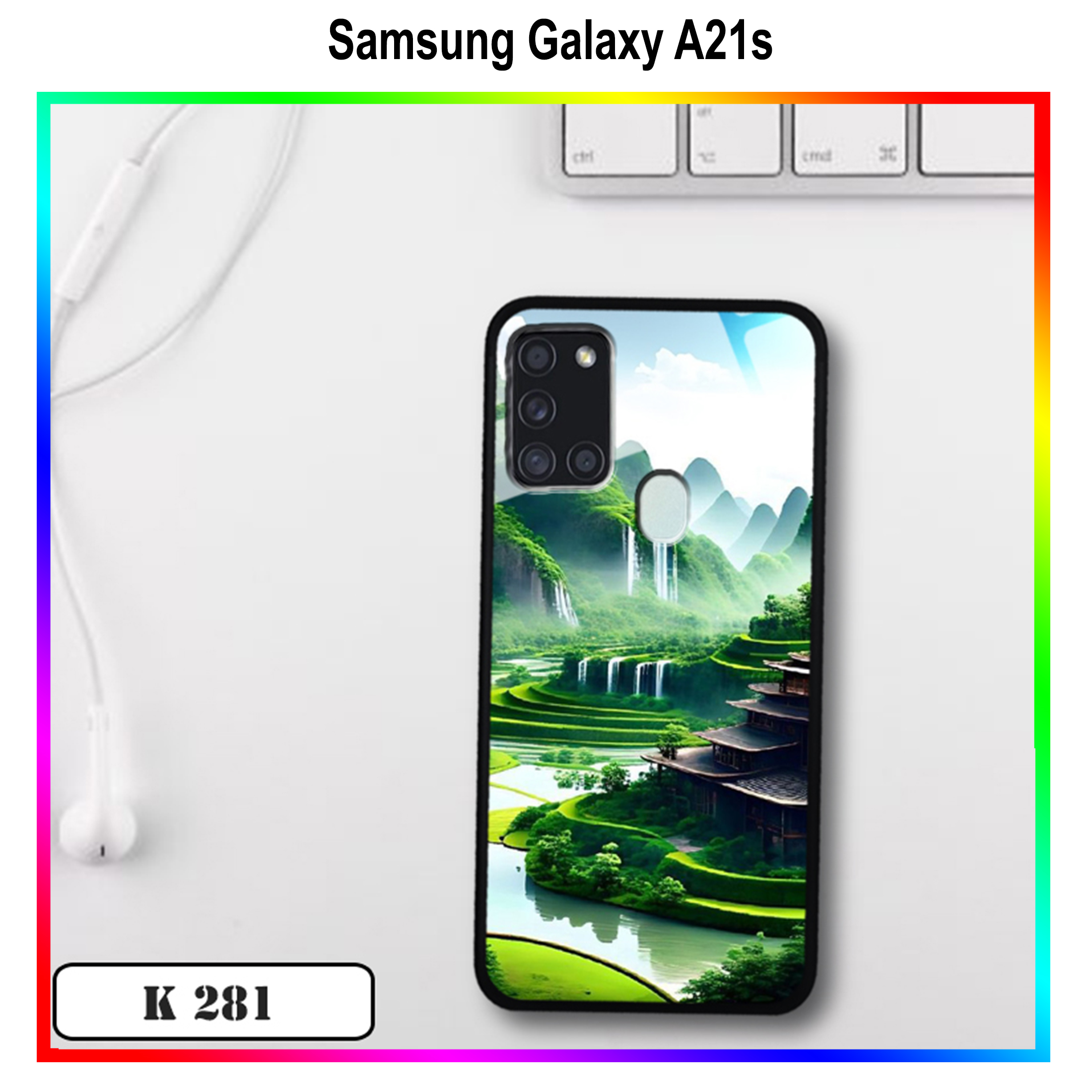 Ốp Lưng Phong Cảnh Đồng Quê Sam Sung A21S