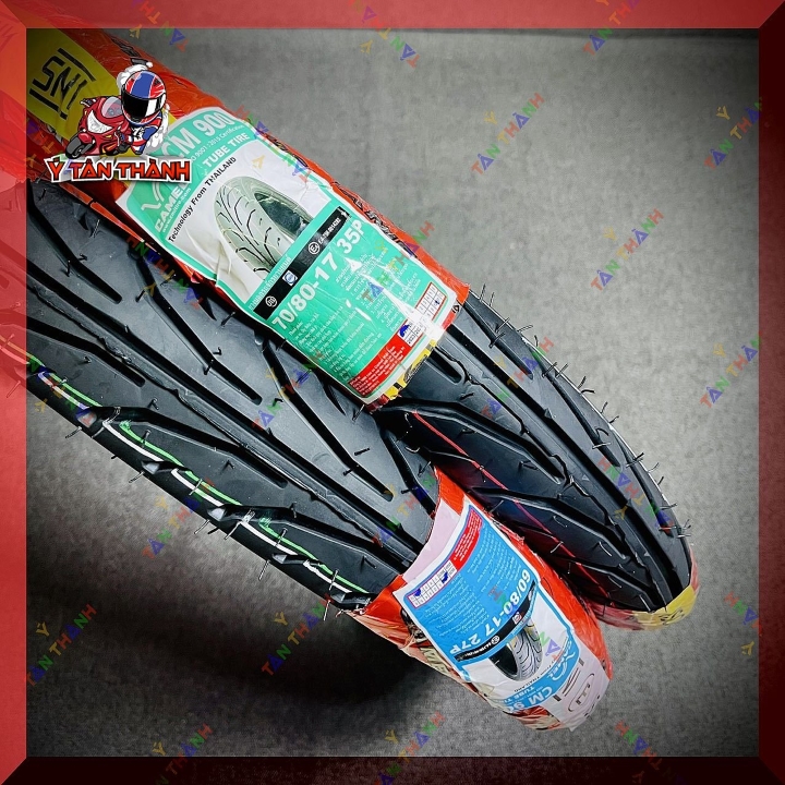 Cặp Vỏ Lốp Camel Gai Dunlop Số 60/80 & 70/80/17 MS789