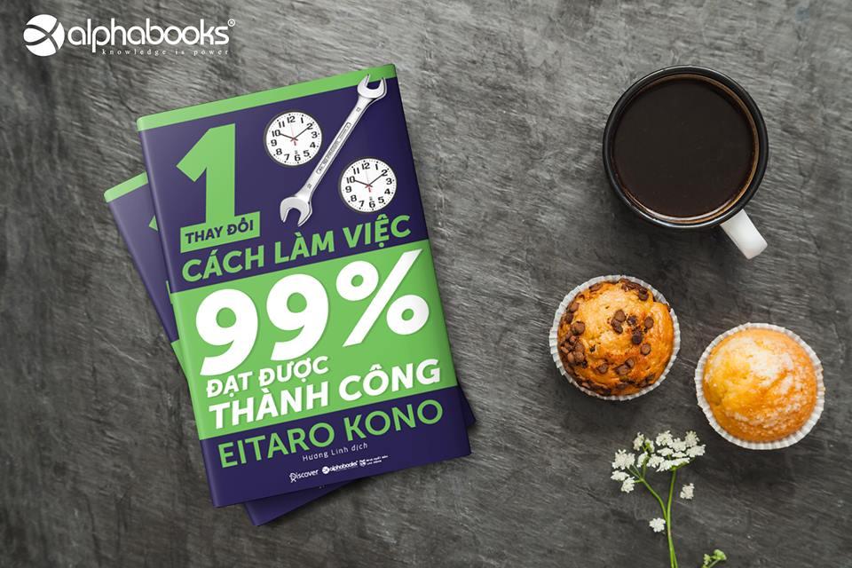 Sách -  Thay đổi 1% cách làm việc 99%  đạt được thành công