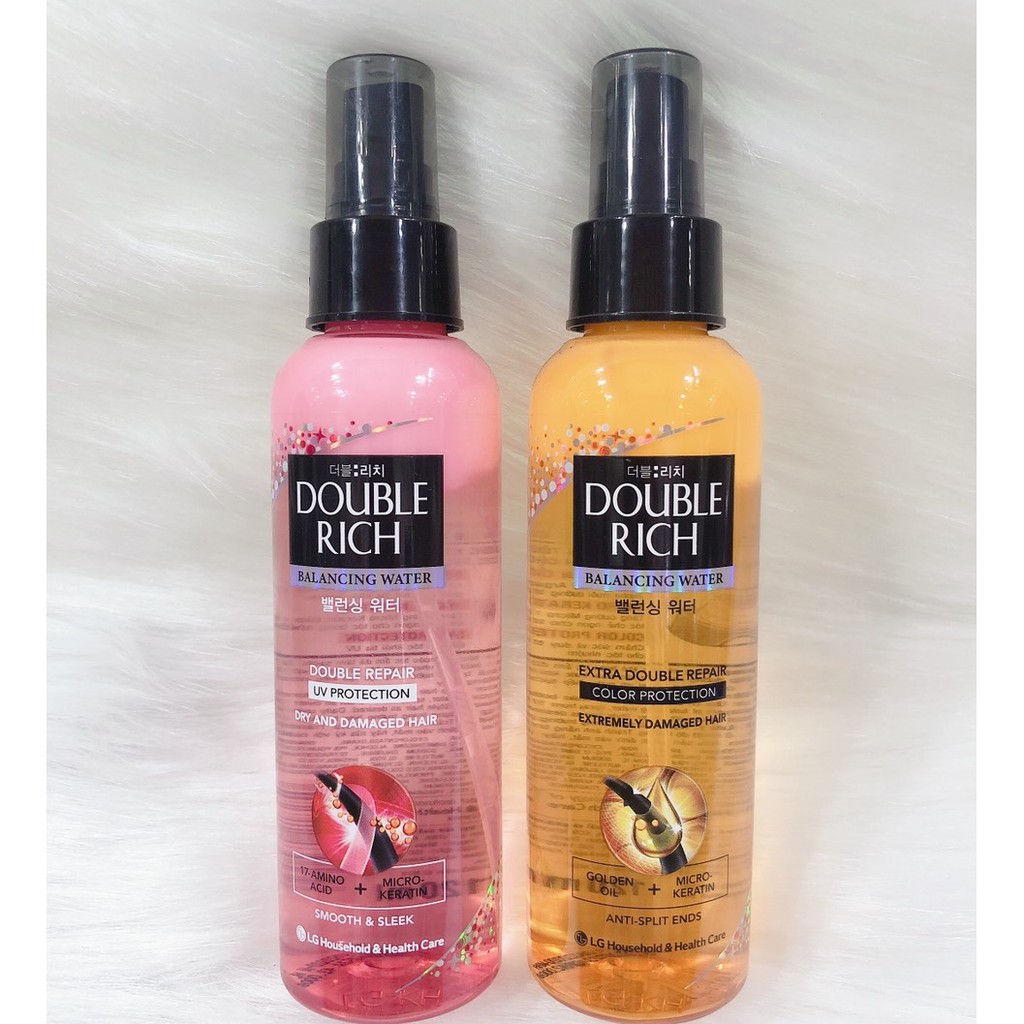 (120ml) Nước Xịt Dưỡng Tóc Double Rich