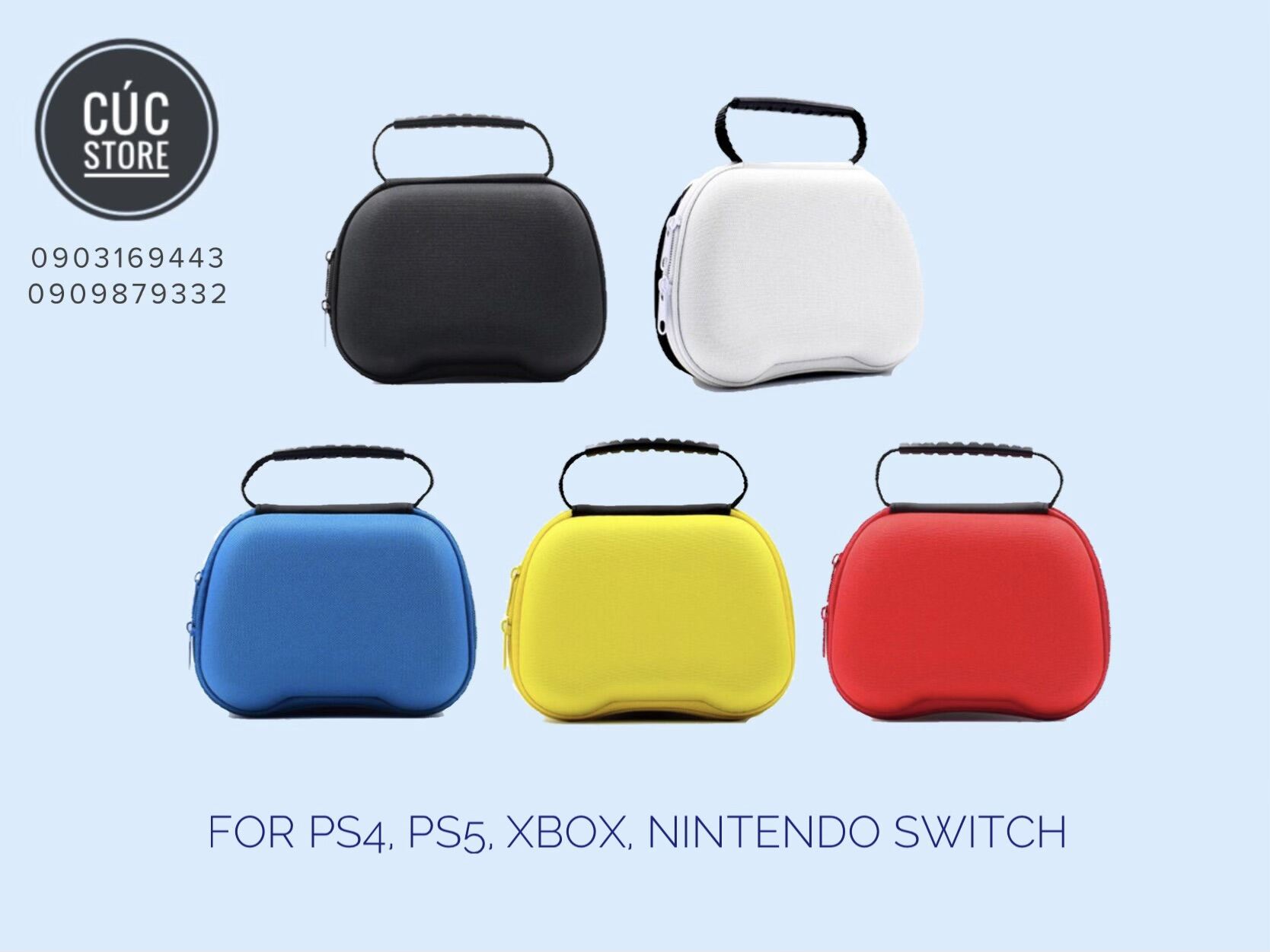 Túi đựng tay cầm chơi game PS4/ PS5/ XBOX/ NINTENDO