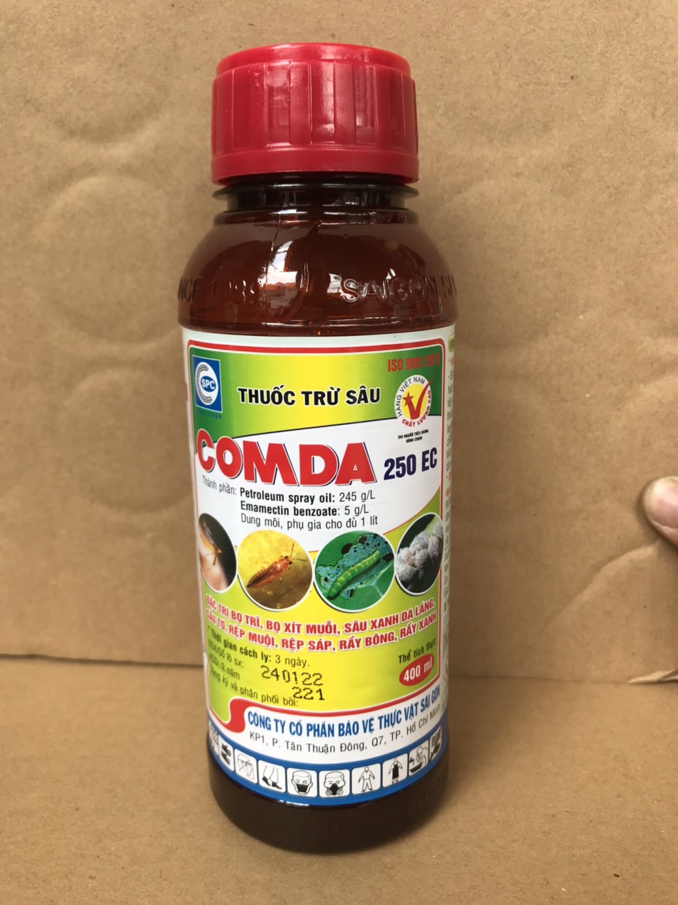Thuốc Trừ sâu COMDA 250EC chai 400ml
