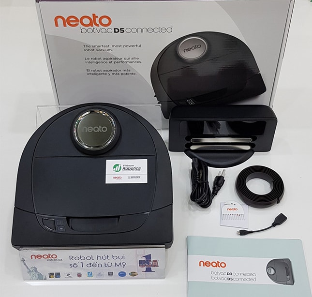 Robot hút bụi Neato Botvac D5 Connected .