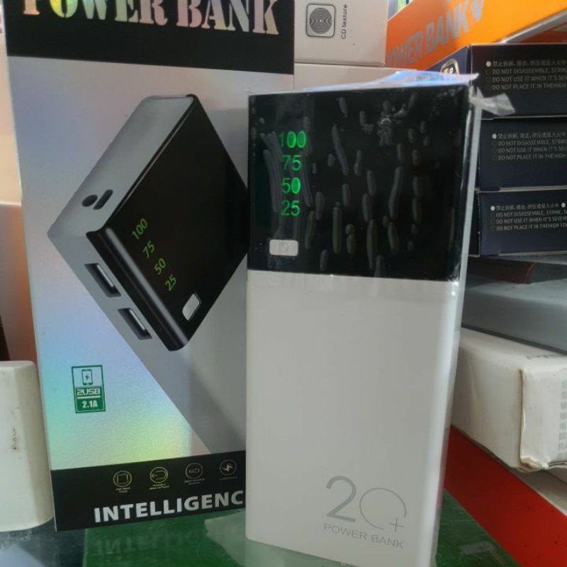 [HCM][Siêu Rẻ] Sạc Dự Phòng 20.000mah Có 2 Cổng Usb