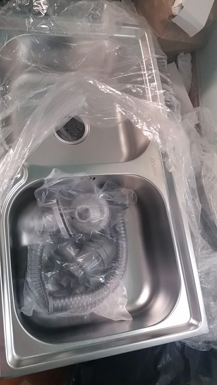 CHẬU CHÉN 2 HỌC 1 CÁNH INOX 304