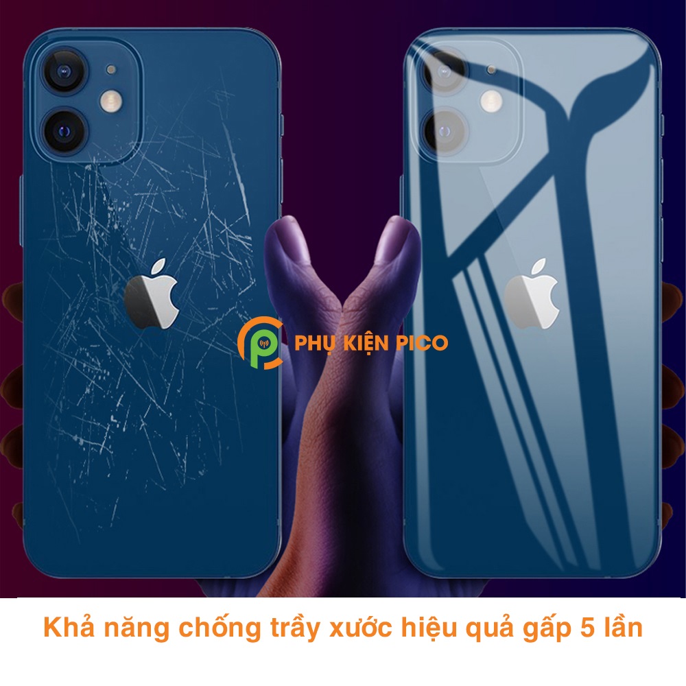 Dán lưng Iphone 12 Mini PPF cao cấp dẻo trong suốt full viền - Dán dẻo Iphone 12 Mini