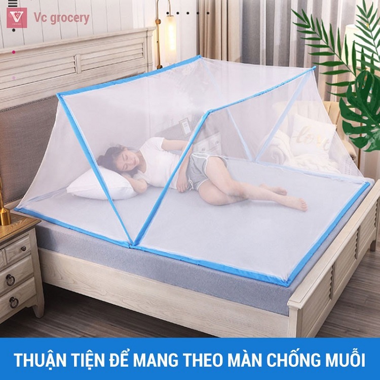 Màn chụp tự bung, mùng chống muỗi