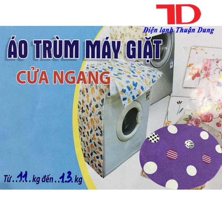 ÁoTrùm Máy Giặt Cửa Ngang 11Kg Đến 13Kg