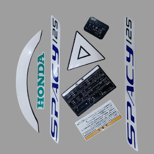 Bộ tem xe máy SPACY 125 ( tem SPACY - THÔNG SỐ )