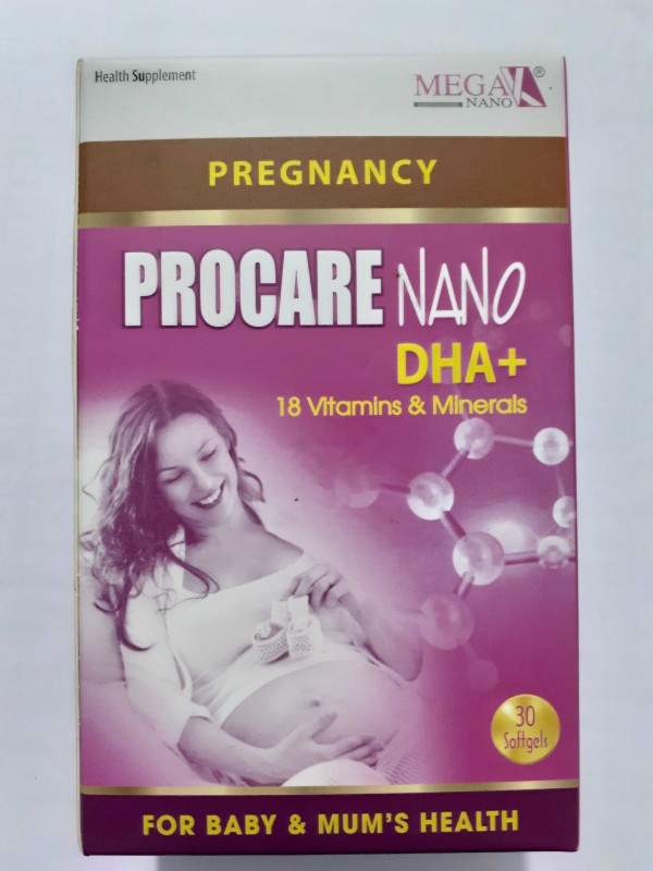 Thực phẩm chức năng cho phụ nữ mang thai PROCARE NANO nhập khẩu