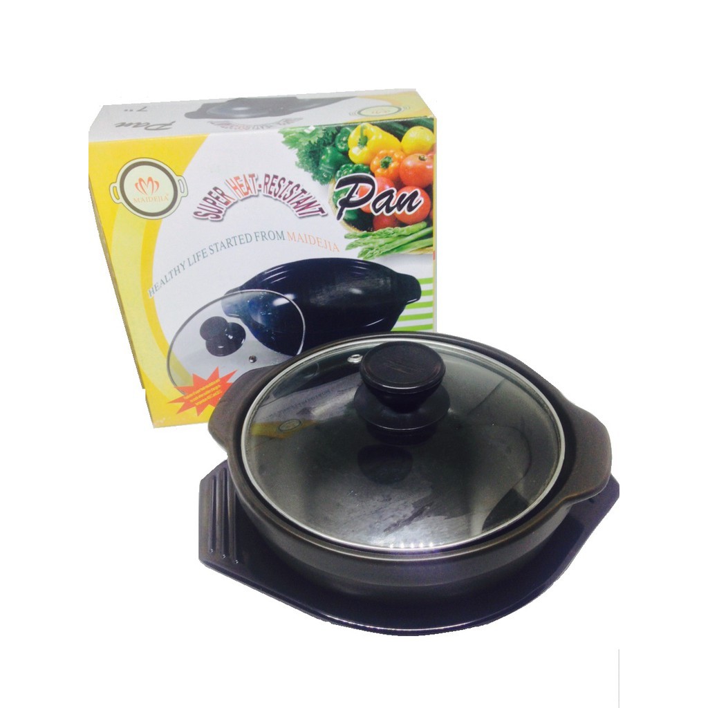 Thố Đất Nấu Mì Cay - Cơm Trộn Loại 1 700ml (Pan)