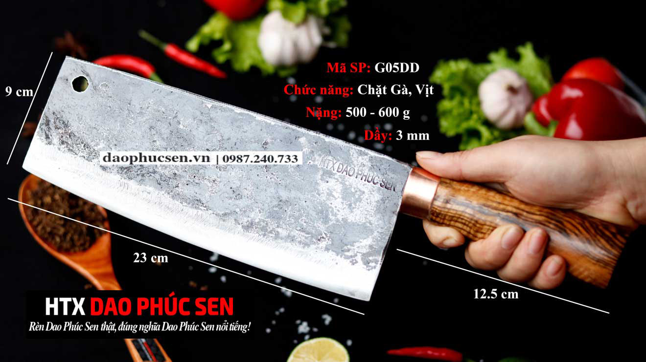 Dao Phúc Sen Dao Chặt Gà Vịt G05DD