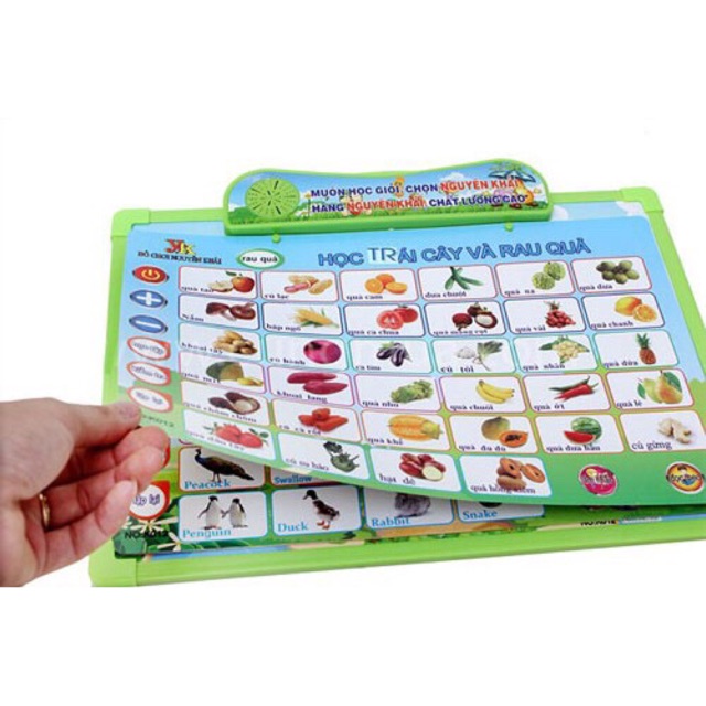 Bảng chữ cái điện tử thông minh 6in1