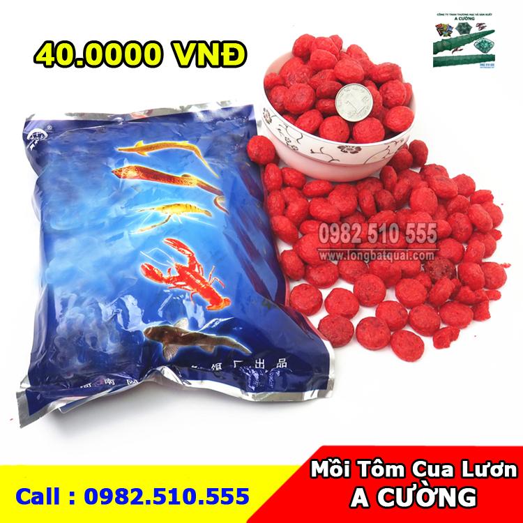 Mồi Tôm Cua Cá Lươn Trạch Siêu nhật - Dạng viên 400Gram
