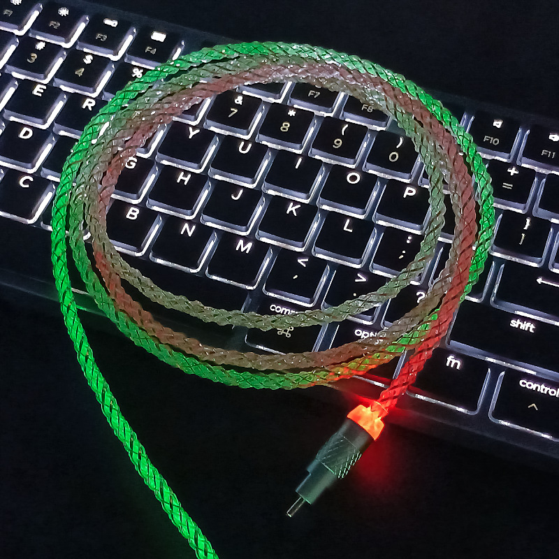 Dây cáp Type C - Led RGB | Chất lượng cao