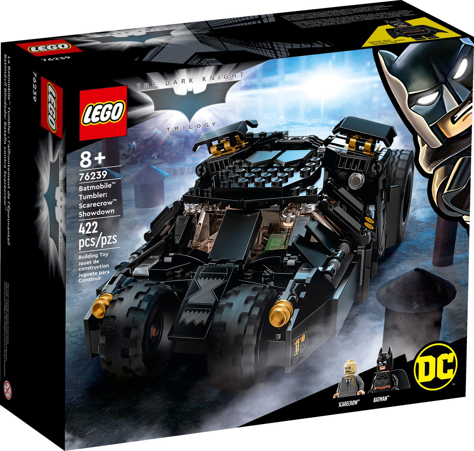 BRICK4U]LEGO BATMAN - 76239 - BATMOBILE TUMBLER: SCARECROW SHOWDOWN |  