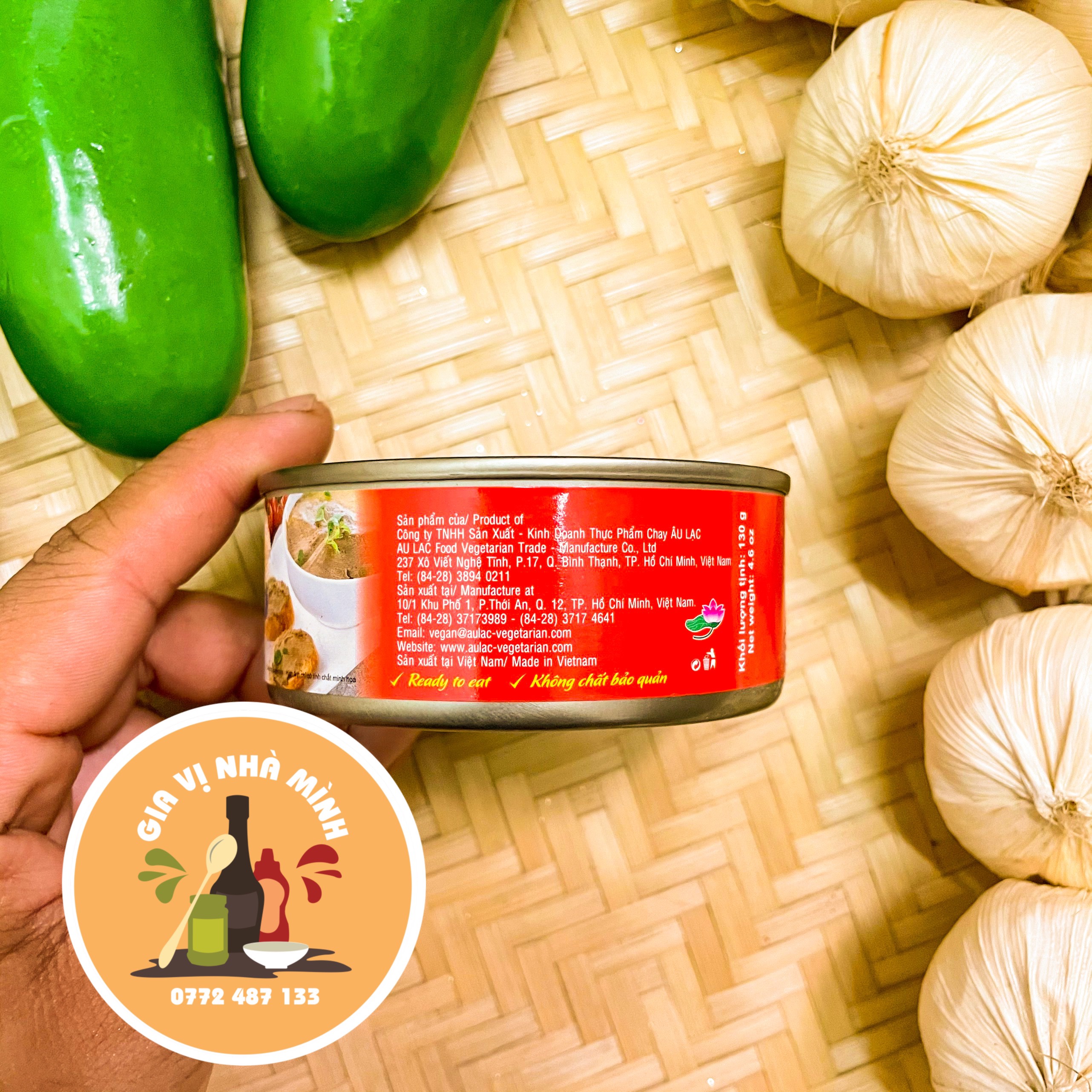 PATE GAN CHAY (VEGAN PATE) ÂU LẠC 150GR