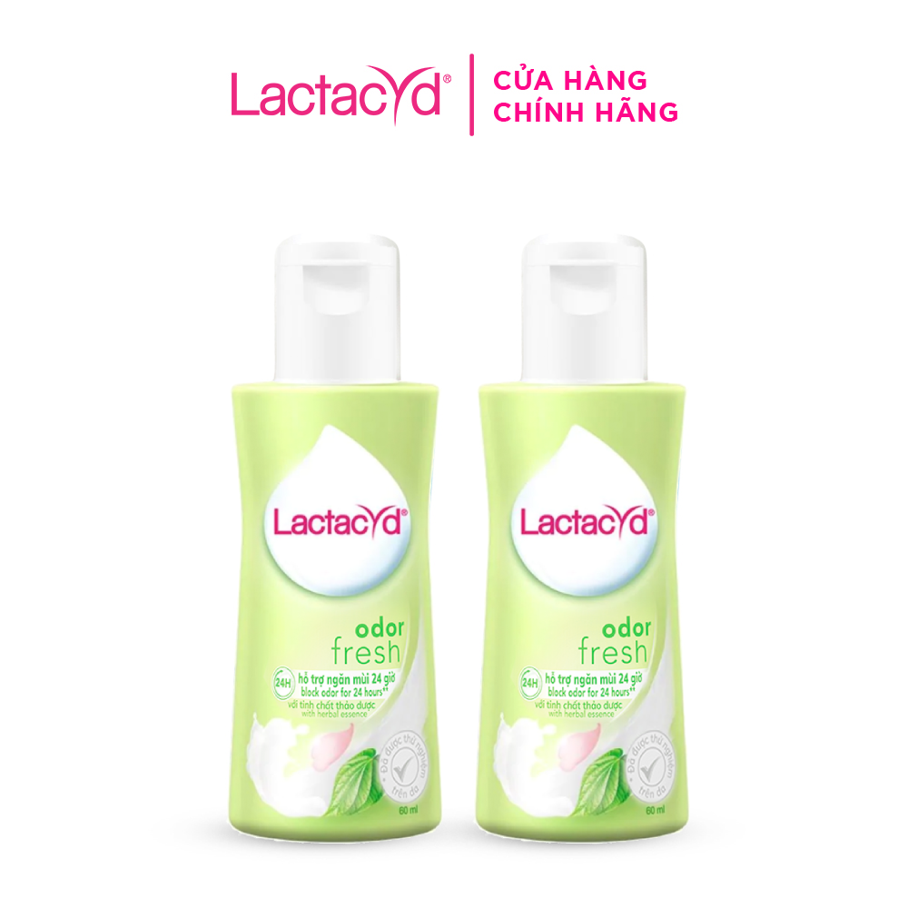 Bộ 2 Lactacyd Odor Fresh 60ml/Chai