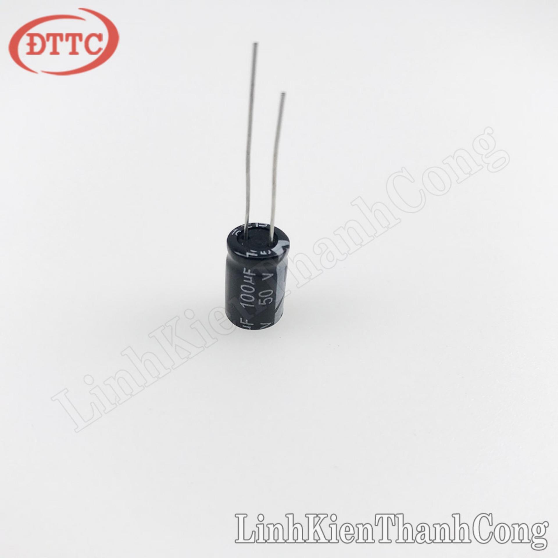 Bộ 2 Chiếc Tụ 100uF 50V (8x12mm)