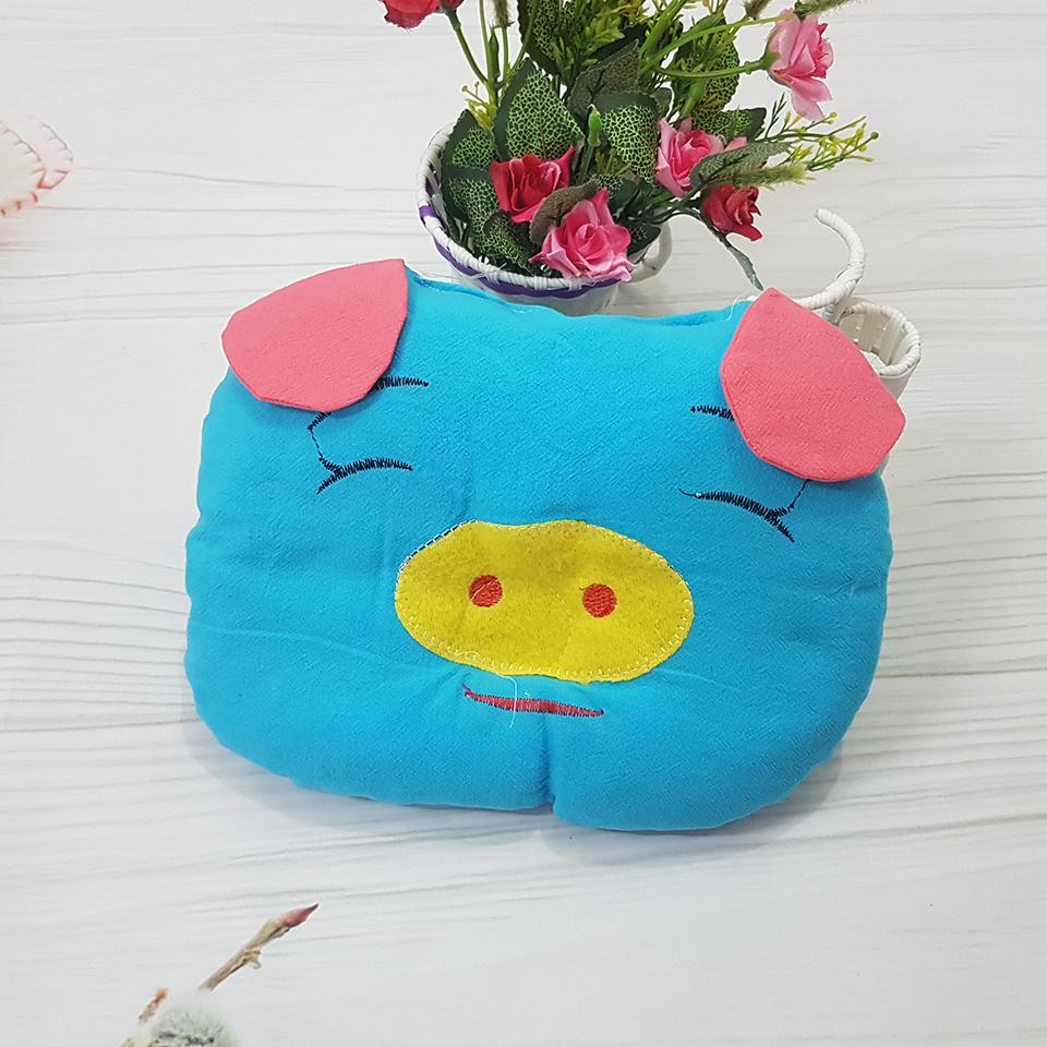 Gối cotton lõm cho bé