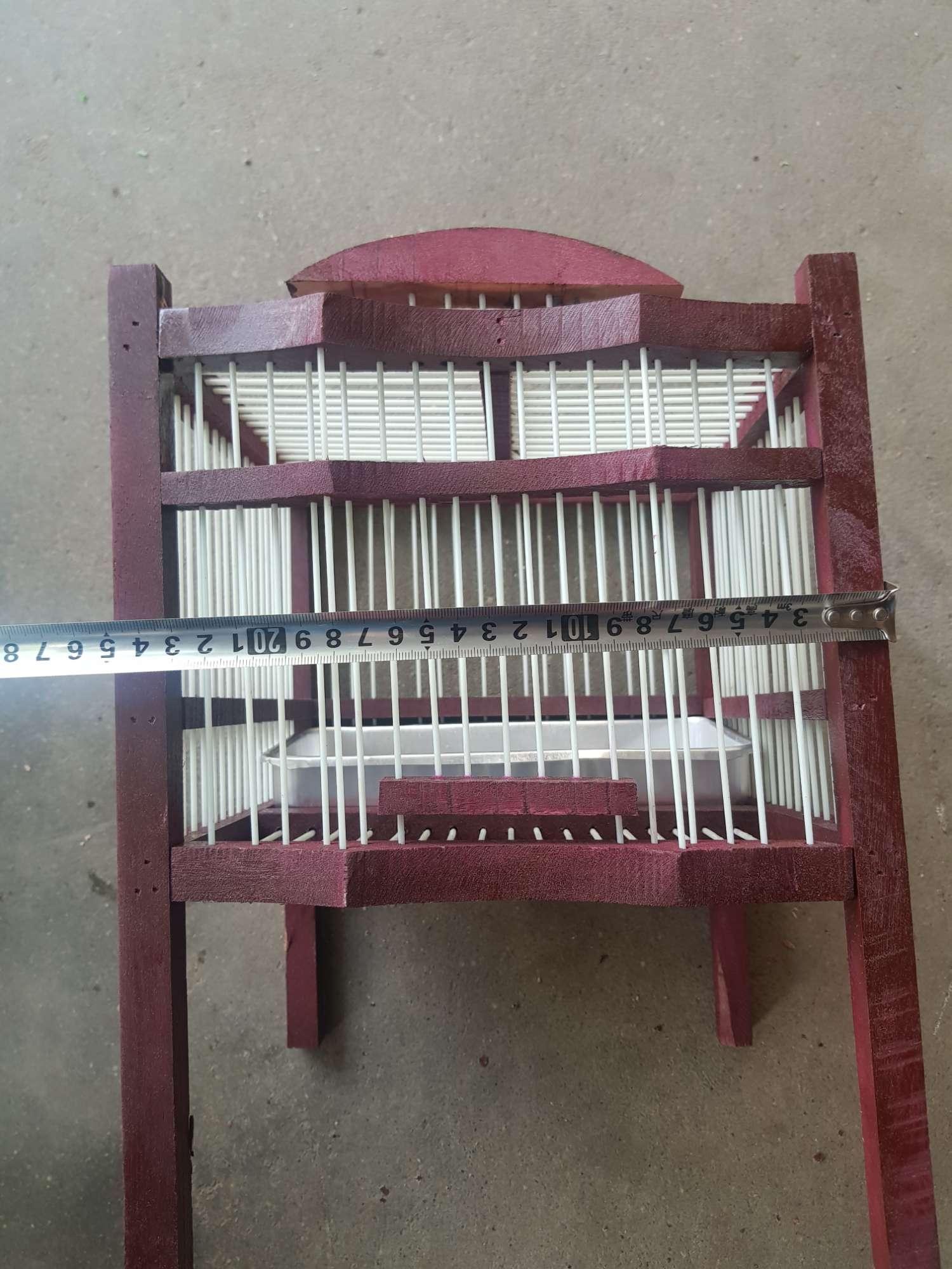 Lồng tắm cho chim kèm khay nhôm