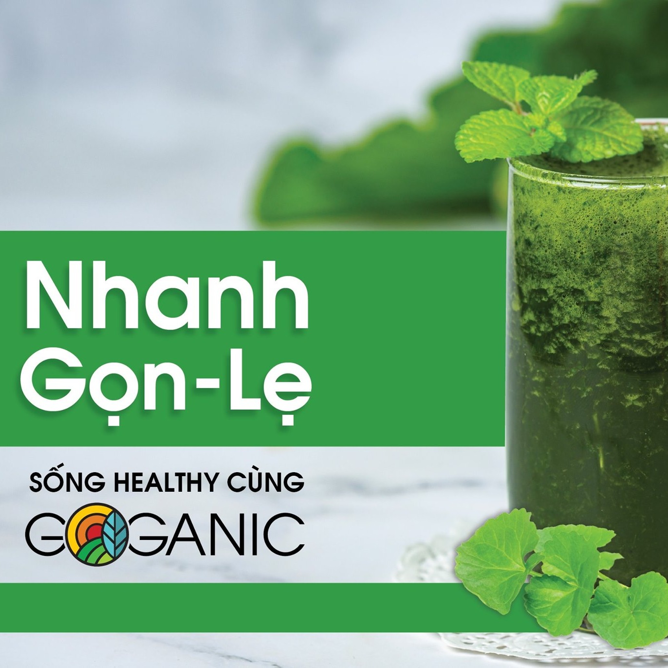 Bột Rau Má GOGANIC