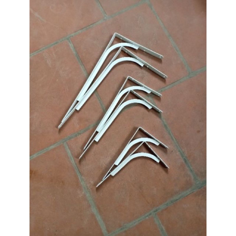 Bộ 2 Chiếc Eke 45Cm, Giá Đỡ Chữ L Bắt Kệ Hàng Dầy Đẹp ( Giá 1 Bộ /2C )