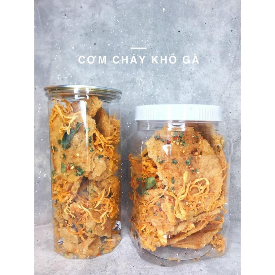 500G Cơm cháy mắm hành lắc Khô gà loại ngon